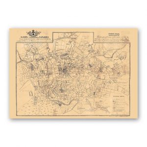 План города Харкова 1886 року