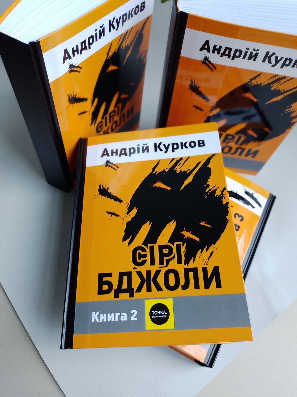 Андрій Курков. Сірі бджоли книга I з IV (Шрифт Брайля)